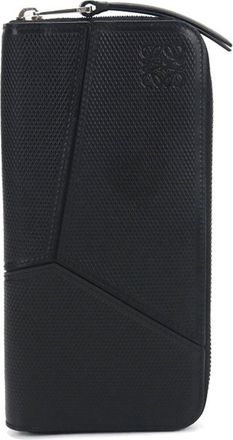 Loewe Black Leather Long Wallet (Bi-Fold) (Pre-Owned)