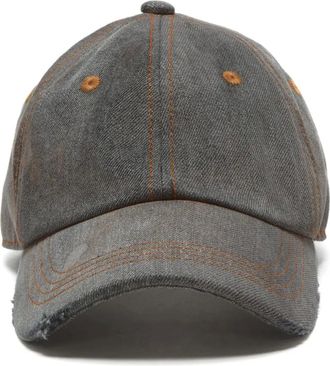 Acne Studios Cappello da baseball denim - Grigio