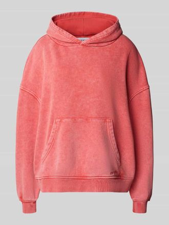 Oh April Oversized Hoodie mit K&auml;nguru-Tasche Modell Cherish in Koralle, Gr&ouml;&szlig;e XS