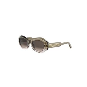 Dior DIORSIGNATURE B1U Brown Gradient Geometric Ladies Sunglasses CD40139U 95F 55