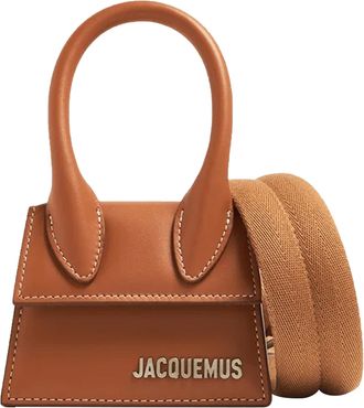 Jacquemus Womens Le Chiquito Homme Bag - Brown Leather - One Size