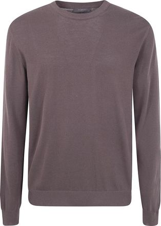 Zanone Round-neck Truien - Heren - Ronde hals truien - Bruin - L - Truien & Vesten