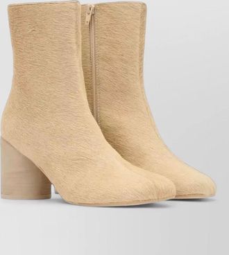 Maison Margiela calf hair ankle boots