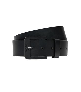 HUGO BOSS Black Logo Buckle Belt
