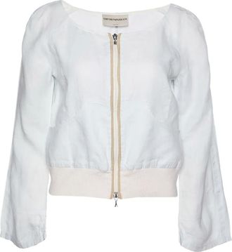 Emporio Armani linen jacket - Blue