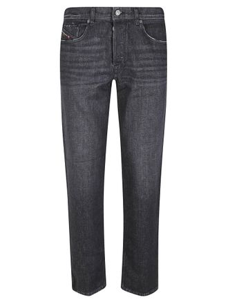 Diesel Black 2023 D-Finitive L.32 Straight-Leg Jeans