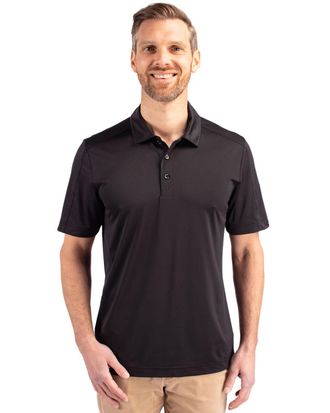 Cutter & Buck Prospect Textured Stretch Mens Short Sleeve Polo Shirt
