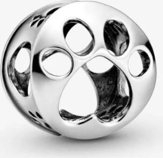 Pandora Paw Sterling Silver Charm