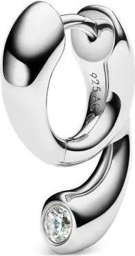 Maria Black Mermaid Pool earring - Argento