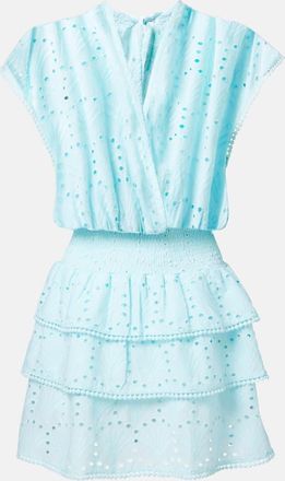 Melissa Odabash Abito corto Jess in sandallo di cotone