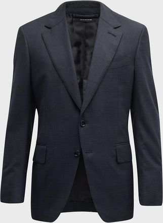 Tom Ford Men & apos;s Shelton Prince of Wales Sport Jacket
