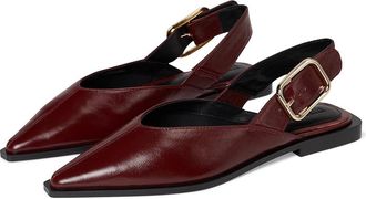 Steve Madden Shay High Womens Heels Burgundy Leather : 5.5 M
