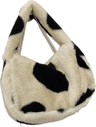 Generic Plush bag Plush Bag Love For Women In Autumn Winter Cute And Stylish Shoulder Personalized And Fashionable