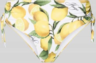 HUGO BOSS Bikini Slip mit Label-Schriftzug Modell FANCY in GELB, Gr&ouml;&szlig;e XL