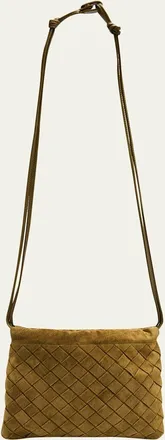 Bottega Veneta Small Suede Pouch Bag