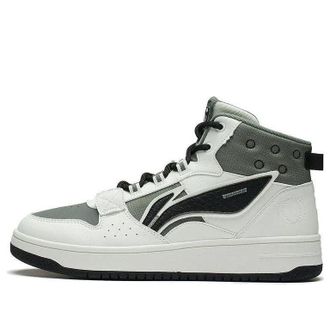 Li-Ning San Yuan High 3M White Grey Green AGCS241-2