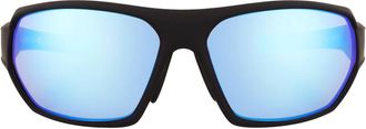 Body Glove BGPC 23 319 BLK MIR Blue Wrap Unisex Sunglasses 10266510.LTS BLK MIR