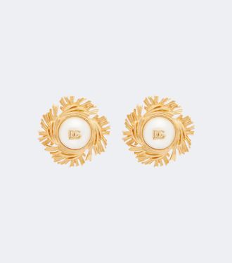 Dolce & Gabbana DG clip-on earrings