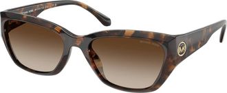 Michael Kors Pearl River Zonnebril - Dames - Zonnebrillen - Bruin - 56 MM - Accessoires