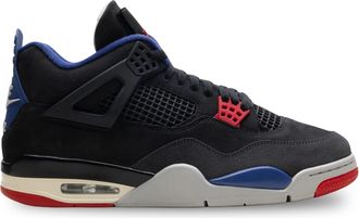 Nike Rare Air Jordan 4 Retro (2025) by Nike, Black/Fire Red/Deep Royal Blue/Dark Smoke Grey/Tech Grey, 10.5 UK
