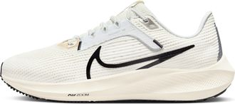 Nike Nike Womens W Air Zoom Pegasus 40 Running Shoes, Sail Black Coconut Milk White, 8 UK