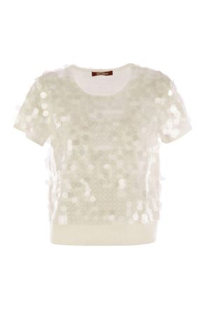 Max Mara Saio - Wool Sweater With Sequins