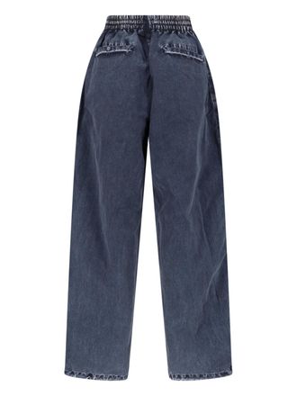 Diesel Womens Trousers Blue Polyamide