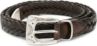 Eraldo Braided Leather Belt