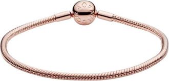 Pandora Moments Slangarmband - Dames - Armbanden - Roze - ONE Size - Accessoires