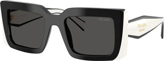 Prada PR D01S Zonnebril - unisex - Zonnebrillen - Zwart - 52 MM - Accessoires