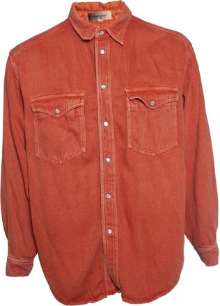 Isabel Marant Orange denim shirt