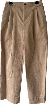 Wardrobe.NYC Wardrobe NYC Khaki Wide Chino Pants Size S