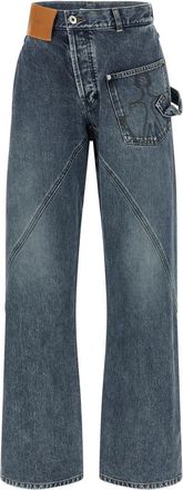 J.W.Anderson Blue Twisted Workwear jeans