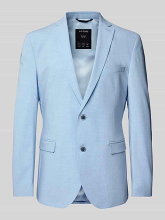 s.Oliver Black Label Slim Fit Sakko mit Viskose-Anteil in Hellblau, Gr&ouml;&szlig;e 48