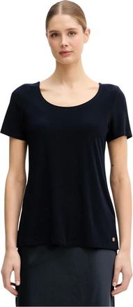 Joseph Ribkoff Tops, Dames, Blauw, S, Polyester, T-shirt