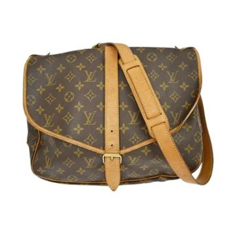 Louis Vuitton Pre-owned Cross Body Bags, unisex, Brown, Size: ONE SIZE Pre-owned Saumur handbag