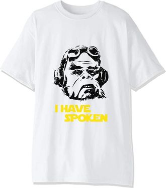 Generic I Have Spoken Mens T-Shirt. Large White