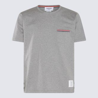 Thom Browne T-Shirts And Polos Lt Grey