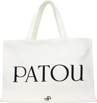 Patou Borse Patou da donna in tessuto bianco