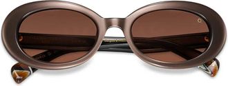 Etnia Barcelona Cala Blanca Sun BRPK Womens Sunglasses Brown Size 53