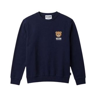 Moschino Sweatshirts, male, Blue, Size: XS Underbear Sweatshirt
