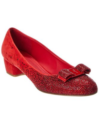 Ferragamo Ferragamo Vara Suede Pump