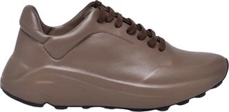 Del Carlo DEL Carlo, Schoenen, Dames, Bruin, 37 EU, Leer, Sneakers