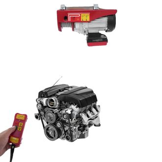 OEM Cabrestante El&eacute;ctrico, Capacidad De Carga 300 Kg, Velocidad De Elevaci&oacute;n 10 M/min, Altura M&aacute;xima De Elevaci&oacute;n 12 M, Tensi&oacute;n 220 V, Potencia 1200 W
