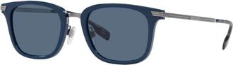 Burberry Zonnebrillen - Heren - Zonnebrillen - Blauw - 51 MM - Accessoires