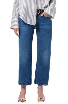 Citizens Of Humanity Faye Ankle Straight Leg Jeans in Azure Blue at Nordstrom, Size 30
