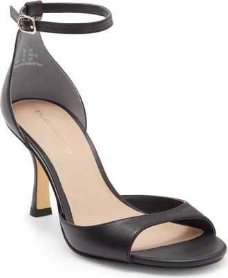 Stuart Weitzman Isla Ankle Strap Sandal in Black at Nordstrom Rack, Size 10.5