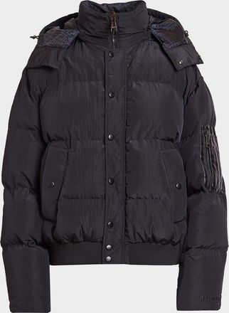 Balmain Men & apos;s Quilted Puffer Down Jacket