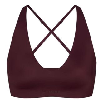 Nike (WMNS) Nike x SKIMS Shine V-Neck Bra Currant BRSPT5191W-CUR