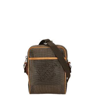 Louis Vuitton Pre-owned Cross Body Bags, female, Green, Size: ONE SIZE Pre-owned Vintage Canvas Cross Body Bag